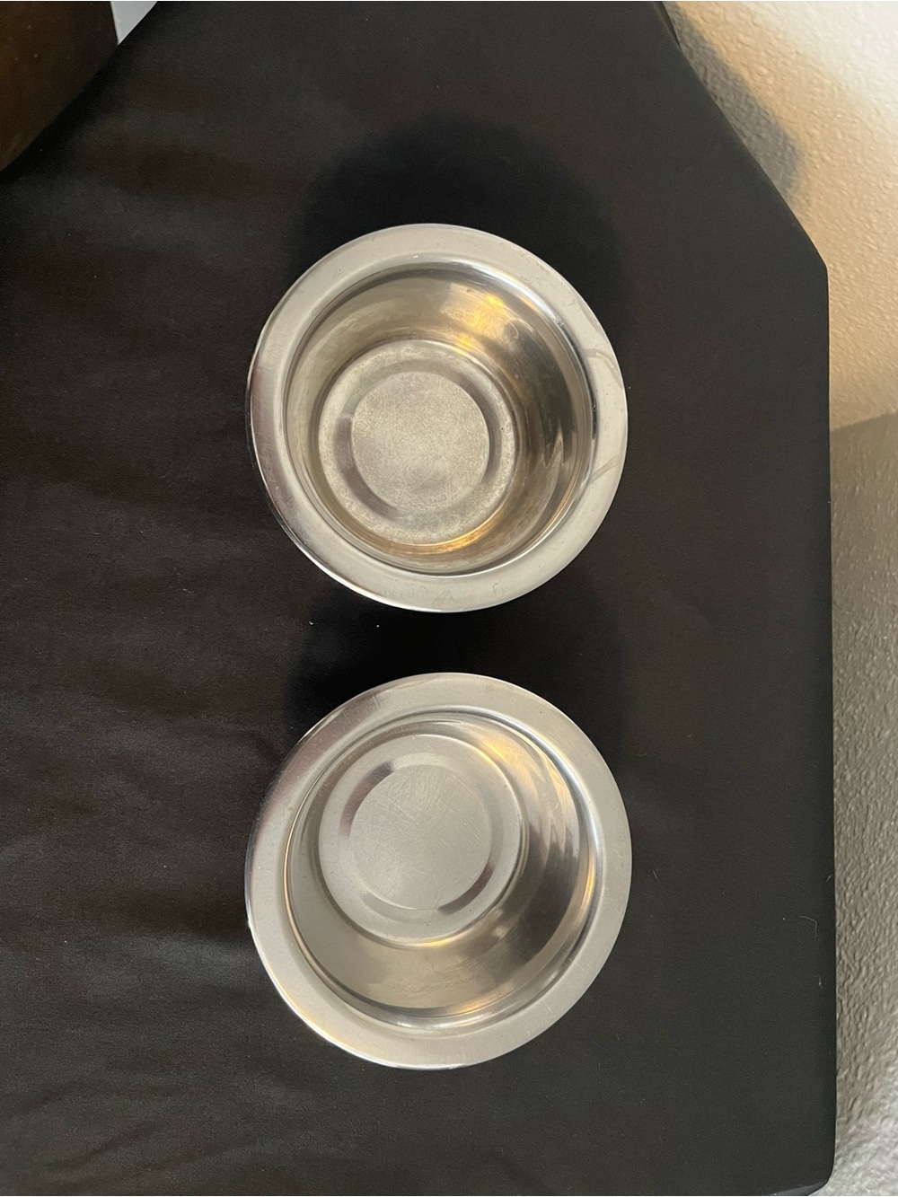 Stainless Steel Pet Bowls - Set of 2